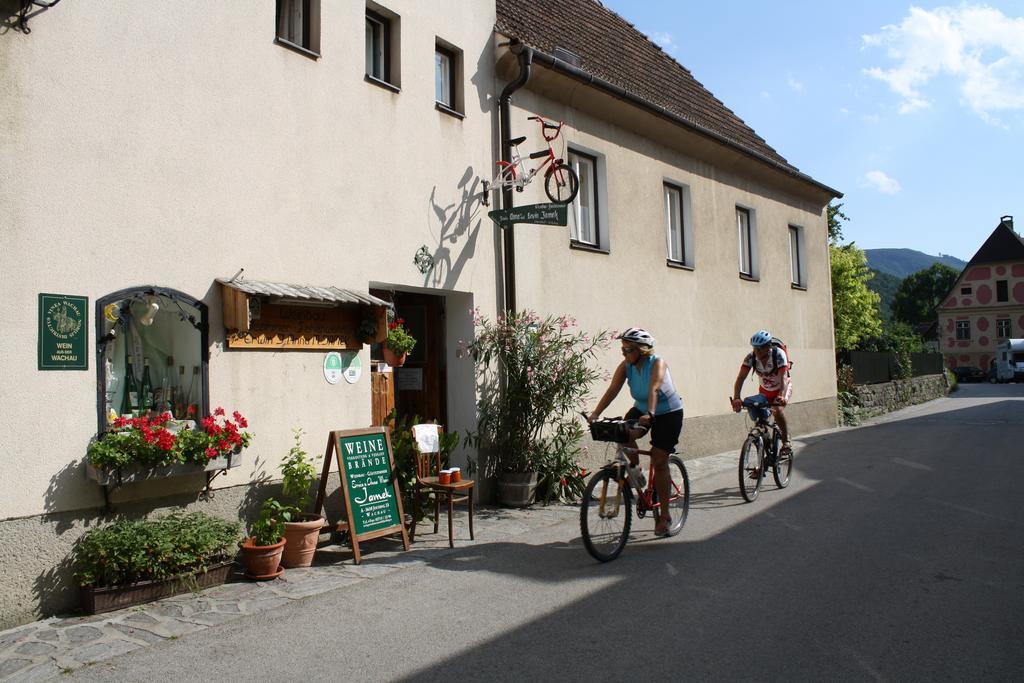 Weinbau-Gaestezimmer Martin Und Eva Maria Jamek Weissenkirchen in der Wachau Ngoại thất bức ảnh